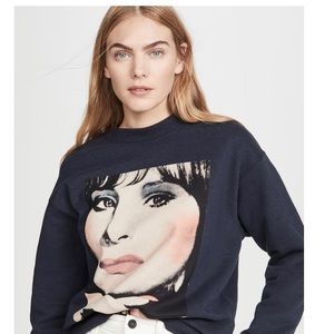 NWOT Coach Sweatshirt W/ Barbra Streisand